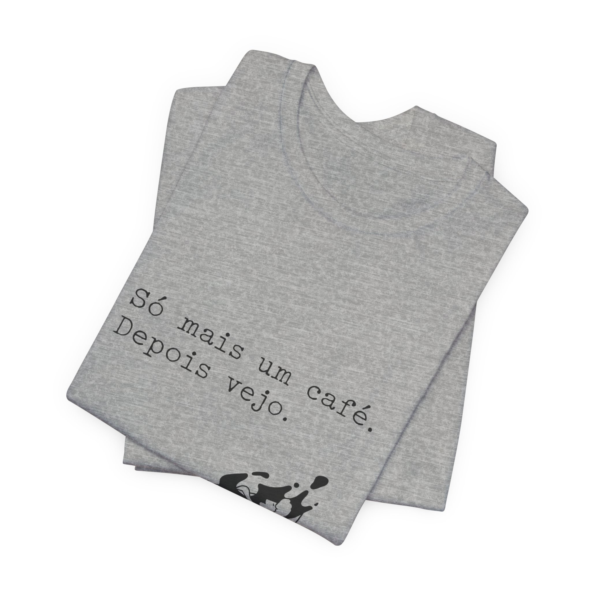 Portuguese Coffee Tee — "Só mais um café. Depois vejo." Relaxed Graphic T-Shirt - Image 28